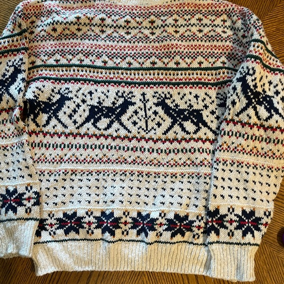 American Portrait Sweater Sz L - Picture 5 of 5